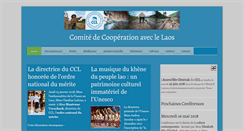 Desktop Screenshot of ccl-laos.org