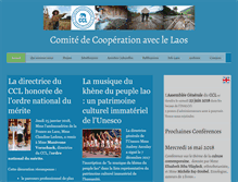 Tablet Screenshot of ccl-laos.org